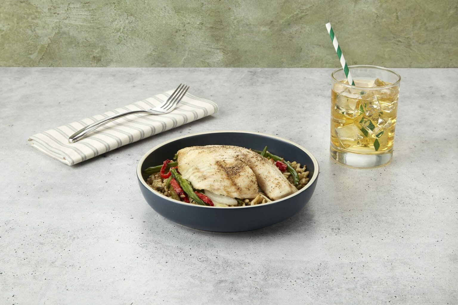 OvenBaked Tilapia Wrap (Lean) Meals of Steel