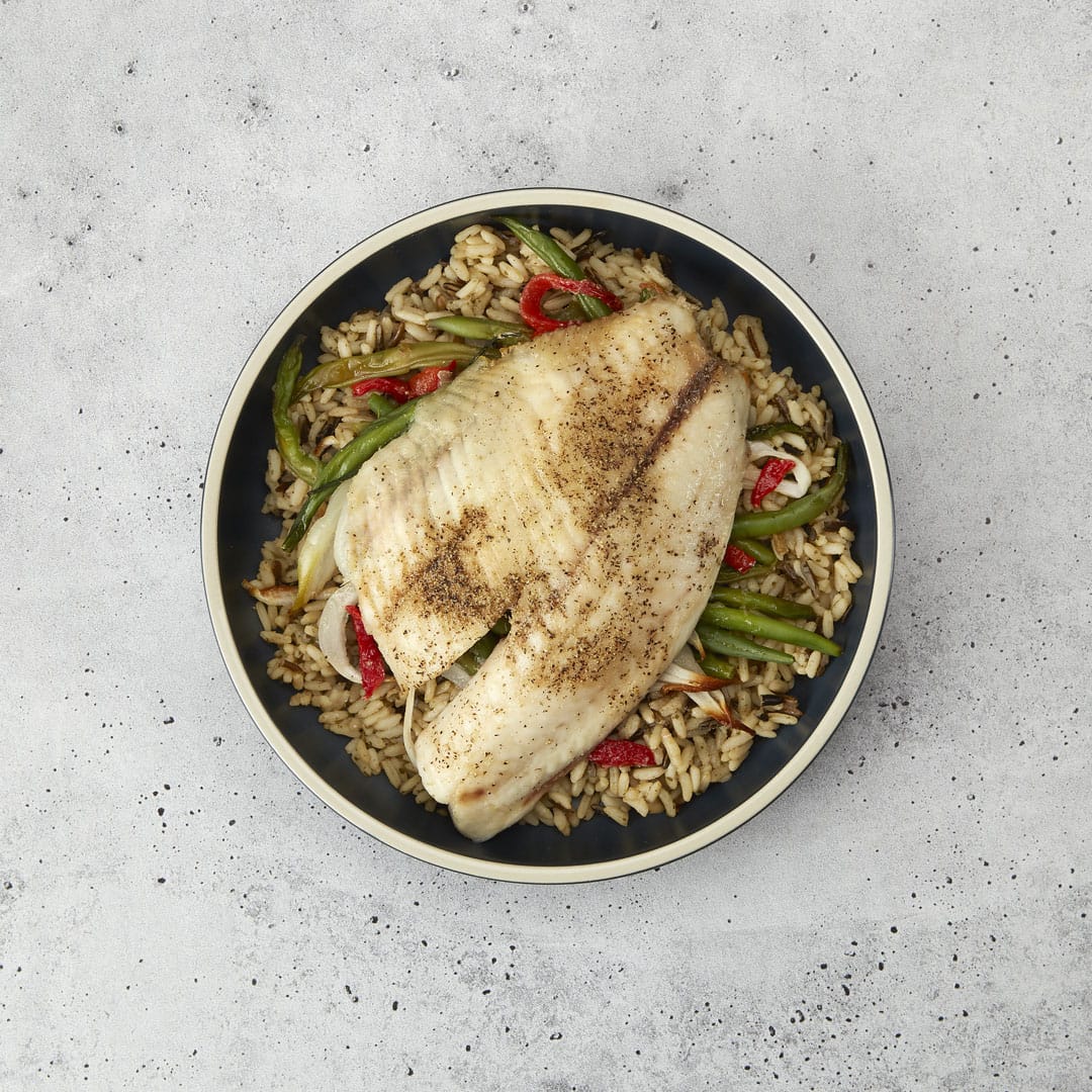 OvenBaked Tilapia Wrap (Lean) Meals of Steel