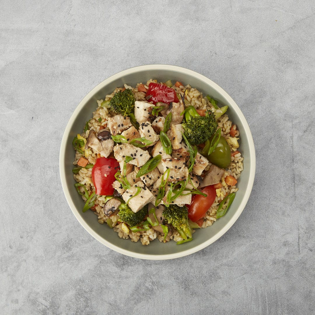 Sesame Chicken Hibachi (Lean) Meals of Steel